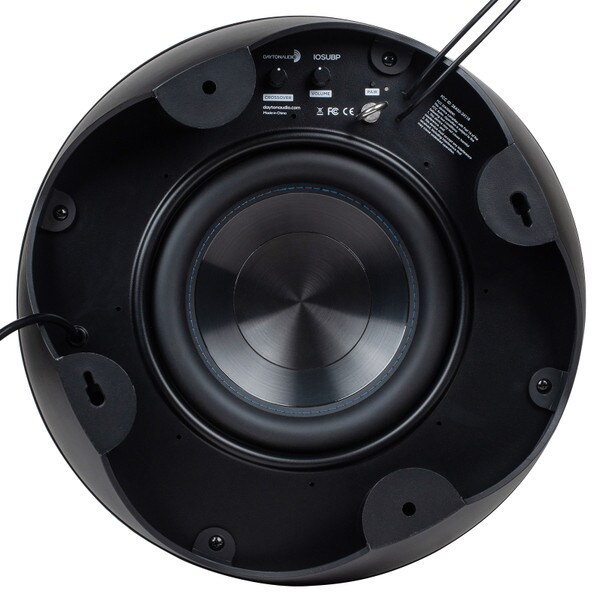 Main product image for Dayton Audio Powered Outdoor Subwoofer and 6-1/2" Indoor /Outdoor IO655WT Speaker Bundle White310-1514